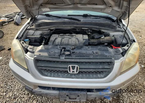 2005 Honda Pilot Lx from USA, damaged, VIN 2HKYF18145H544466